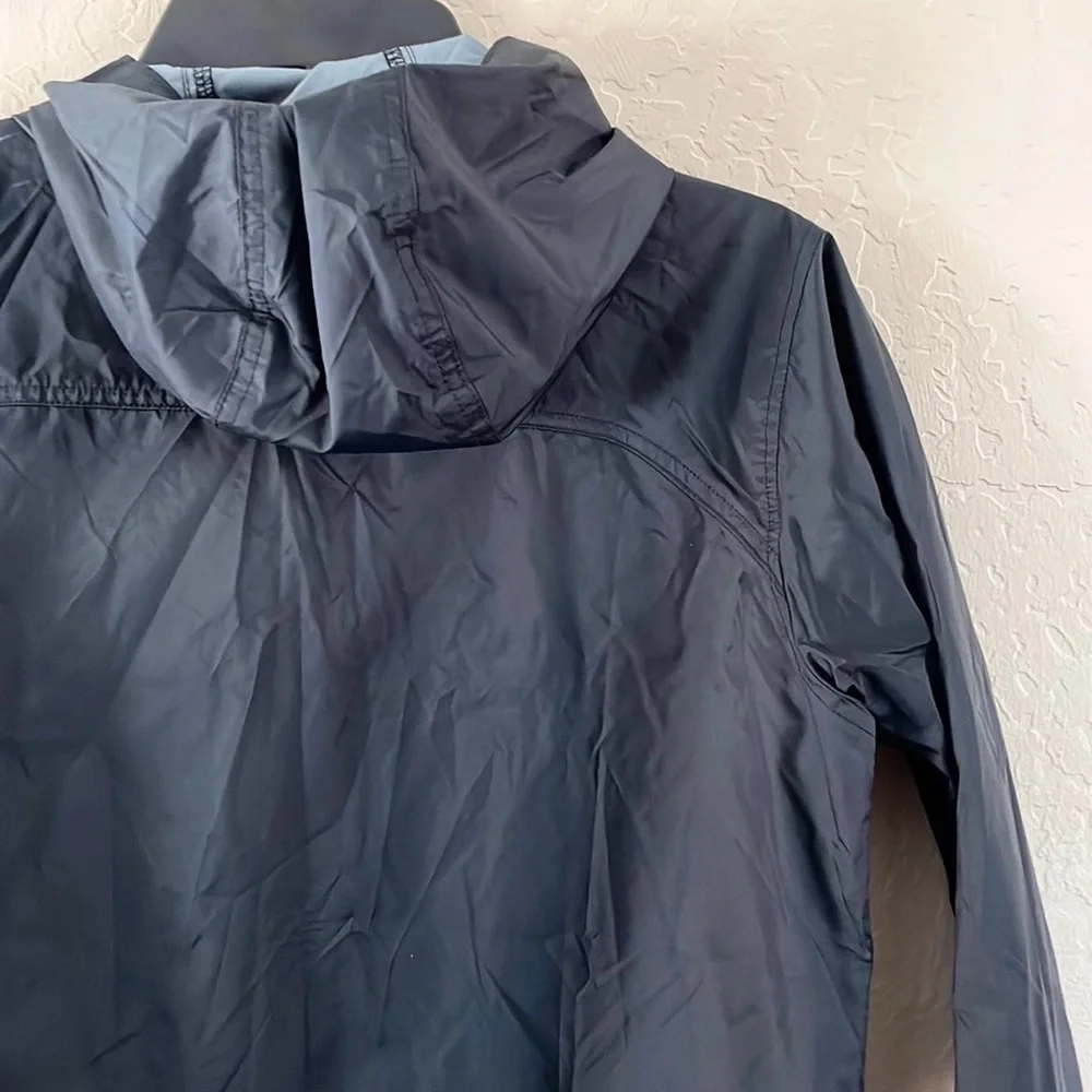 Black Columbia Juniors Hooded Zipup Lightweight‎ Jacket